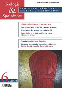 Teologie&Společnost 6/2003